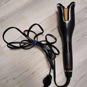CHI Automatic Hair Curler - Black 1inch Barrel